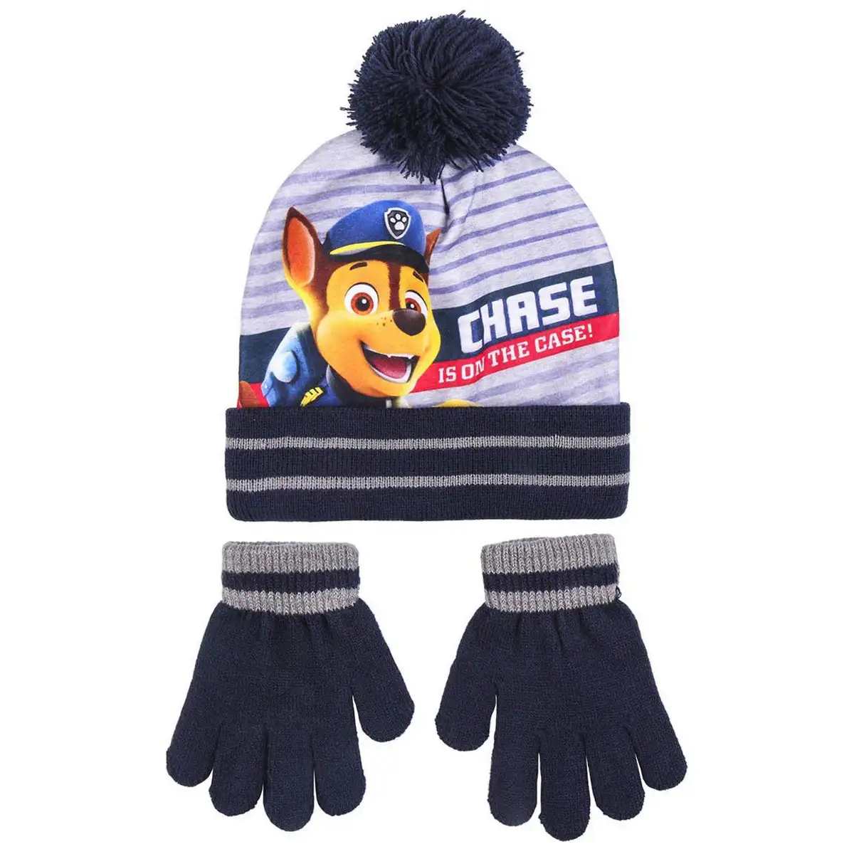 Bonnet et gants the paw patrol gris taille unique _3695. DIAYTAR SENEGAL - Où la Qualité est Notre Engagement. Explorez notre boutique en ligne pour découvrir des produits conçus pour vous apporter satisfaction et plaisir.