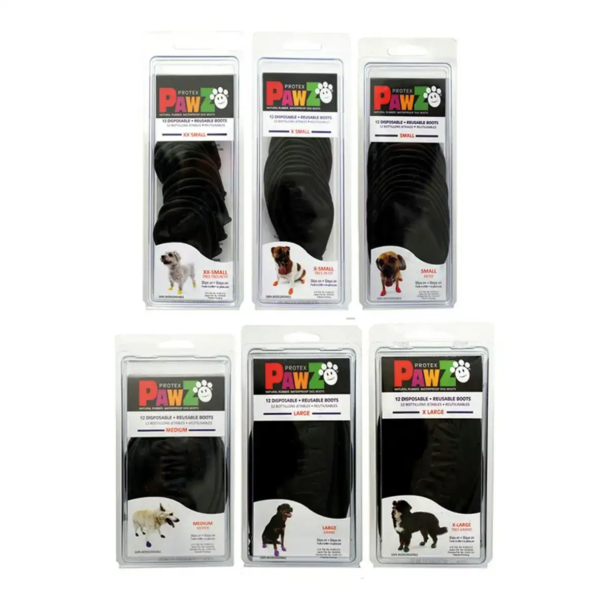 Bottes pawz chien 12 unites noir taille s_4079. DIAYTAR SENEGAL - Où Chaque Détail Compte. Parcourez nos produits soigneusement sélectionnés et choisissez des articles qui correspondent à votre style et à vos valeurs.