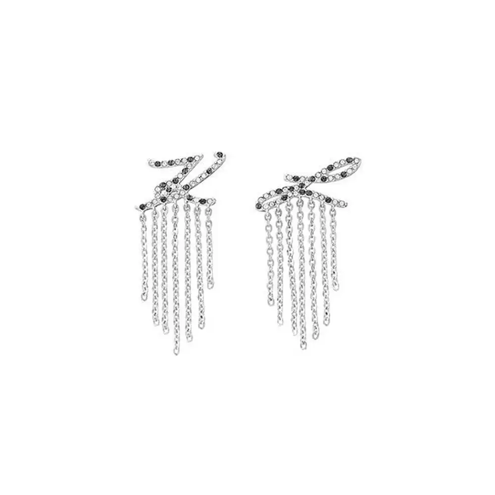 Boucles d oreilles femme karl lagerfeld 5512217 4 cm_7437. DIAYTAR SENEGAL - L'Art de Choisir, l'Art de Vivre. Explorez notre univers de produits soigneusement sélectionnés pour vous offrir une expérience shopping riche et gratifiante.