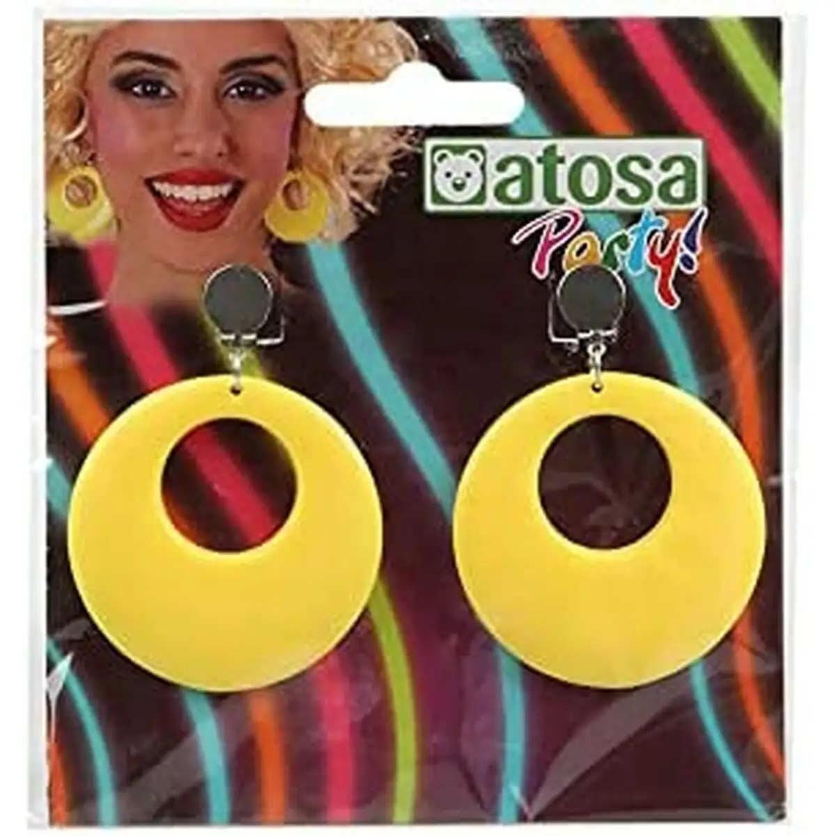 Boucles d oreilles neon jaune cercles_8897. DIAYTAR SENEGAL - Votre Univers Shopping Éclectique. Explorez nos offres variées et découvrez des articles qui embrassent la diversité et la polyvalence de vos besoins.