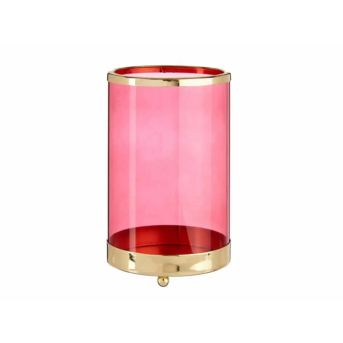 Bougeoir rose dore cylindre metal verre 12 2 x 19 5 x 12 2 cm _9945. DIAYTAR SENEGAL - Où Chaque Détail Compte. Naviguez à travers notre gamme variée et choisissez des articles qui ajoutent une touche spéciale à votre quotidien, toujours avec qualité et style.