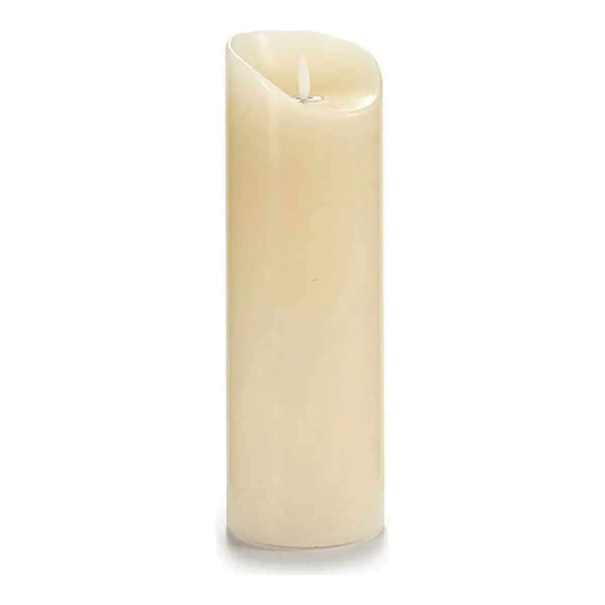 Bougie led 8430852860200 creme plastique cire_3654. DIAYTAR SENEGAL - Votre Destination Shopping Éthique. Parcourez notre gamme et choisissez des articles qui respectent l'environnement et les communautés locales.