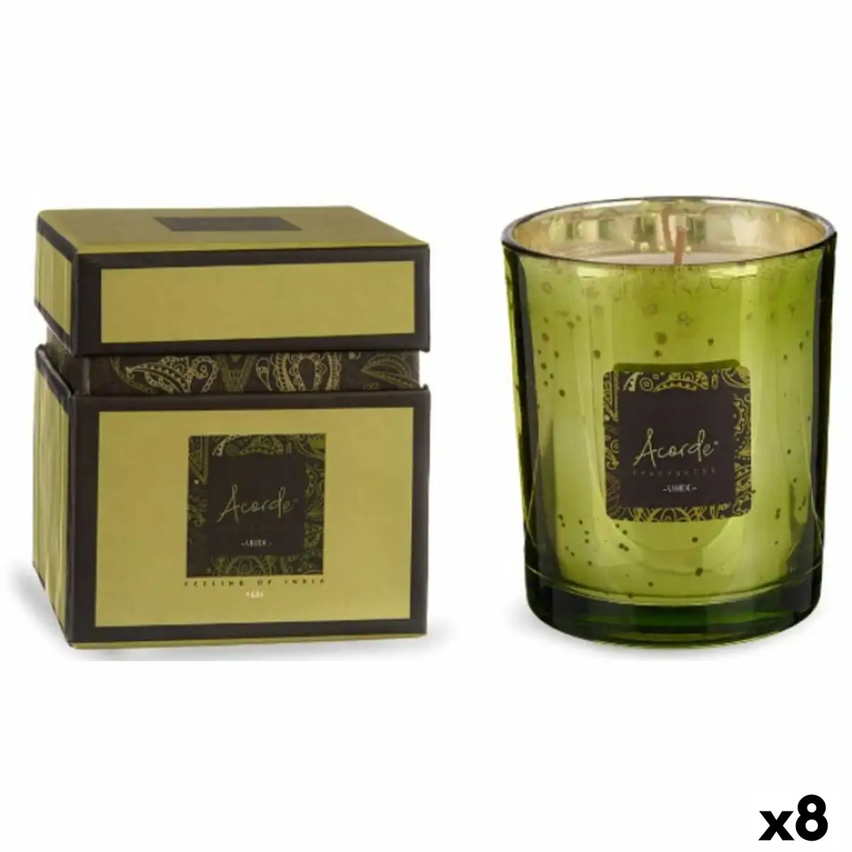 Bougie parfumee citron the vert 8 x 9 x 8 cm 8 unites _8269. DIAYTAR SENEGAL - Votre Source de Découvertes Shopping. Découvrez des trésors dans notre boutique en ligne, allant des articles artisanaux aux innovations modernes.