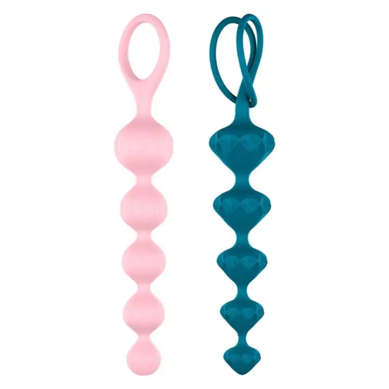 Boules anales satisfyer 2 pcs silicone_6554. DIAYTAR SENEGAL - Votre Destination Shopping Incontournable. Parcourez nos rayons virtuels et trouvez des articles qui répondent à tous vos besoins, du quotidien à l'exceptionnel.