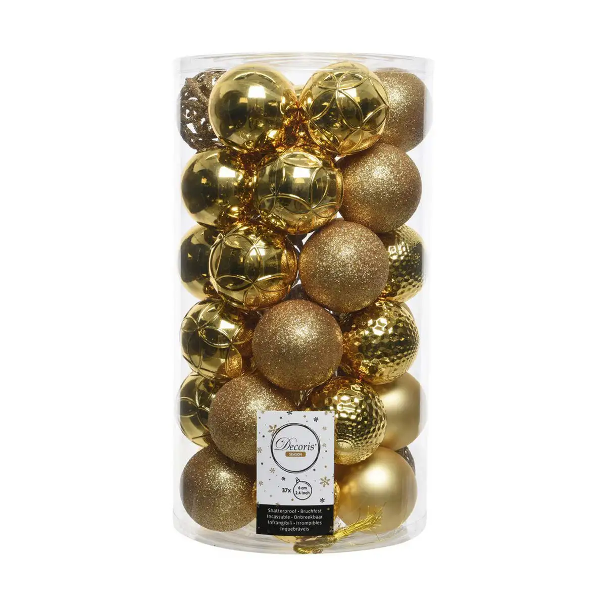 Boules de noel decoris dore o 6 cm_4042. Bienvenue sur DIAYTAR SENEGAL - Votre Évasion Shopping Personnalisée. Parcourez notre collection unique et trouvez des articles qui reflètent votre style et votre individualité.