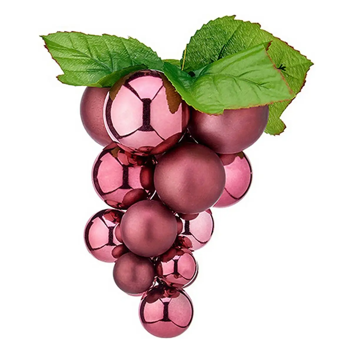 Boules de noel grand raisins 22 x 22 x 33 cm rose plastique_6600. DIAYTAR SENEGAL - Où Votre Shopping Prend Vie. Explorez notre boutique en ligne pour trouver des articles qui vous ressemblent et qui ajoutent de l'éclat à votre quotidien.