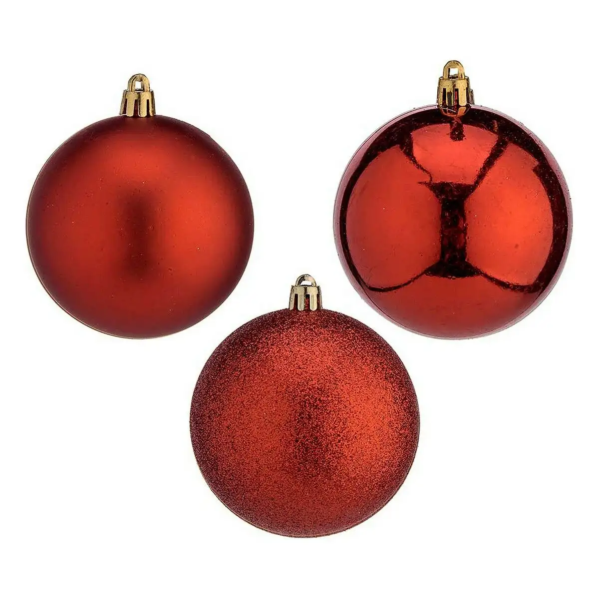 Boules de noel o 8 cm 20 unites rouge plastique_3366. DIAYTAR SENEGAL - L'Artisanat à Portée de Clic. Découvrez notre boutique en ligne pour trouver des produits uniques qui célèbrent la créativité et l'artisanat sénégalais.