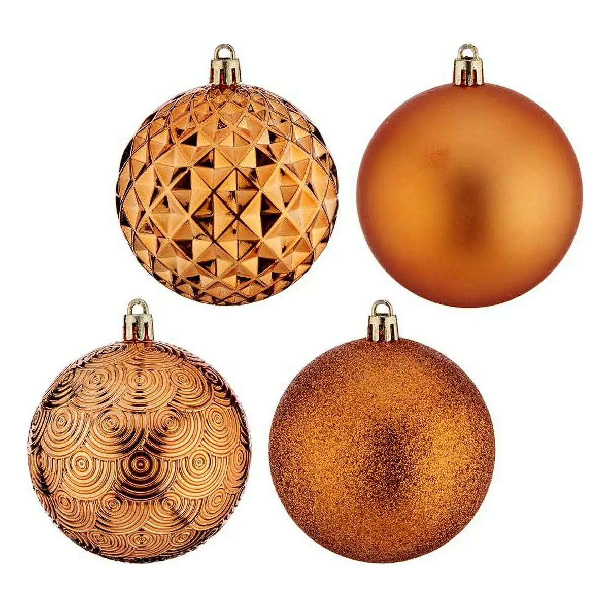 Boules de noel o 8 cm 30 unites orange pvc_6836. DIAYTAR SENEGAL - Où Choisir est un Plaisir Responsable. Explorez notre boutique en ligne et adoptez des produits qui reflètent notre engagement envers la durabilité.