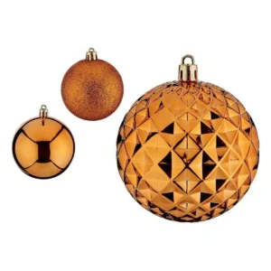 Boules de noel o 8 cm orange pvc_9177. DIAYTAR SENEGAL - Votre Destinée Shopping Personnalisée. Plongez dans notre boutique en ligne et créez votre propre expérience de shopping en choisissant parmi nos produits variés.