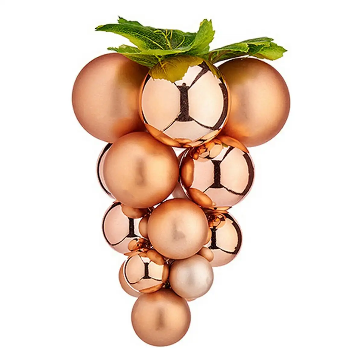 Boules de noel petit raisins 18 x 12 x 20 cm marron plastique_1123. DIAYTAR SENEGAL - Où Choisir Devient une Expérience Personnalisée. Explorez notre boutique en ligne pour découvrir des produits qui s'adaptent à votre style et à votre essence.