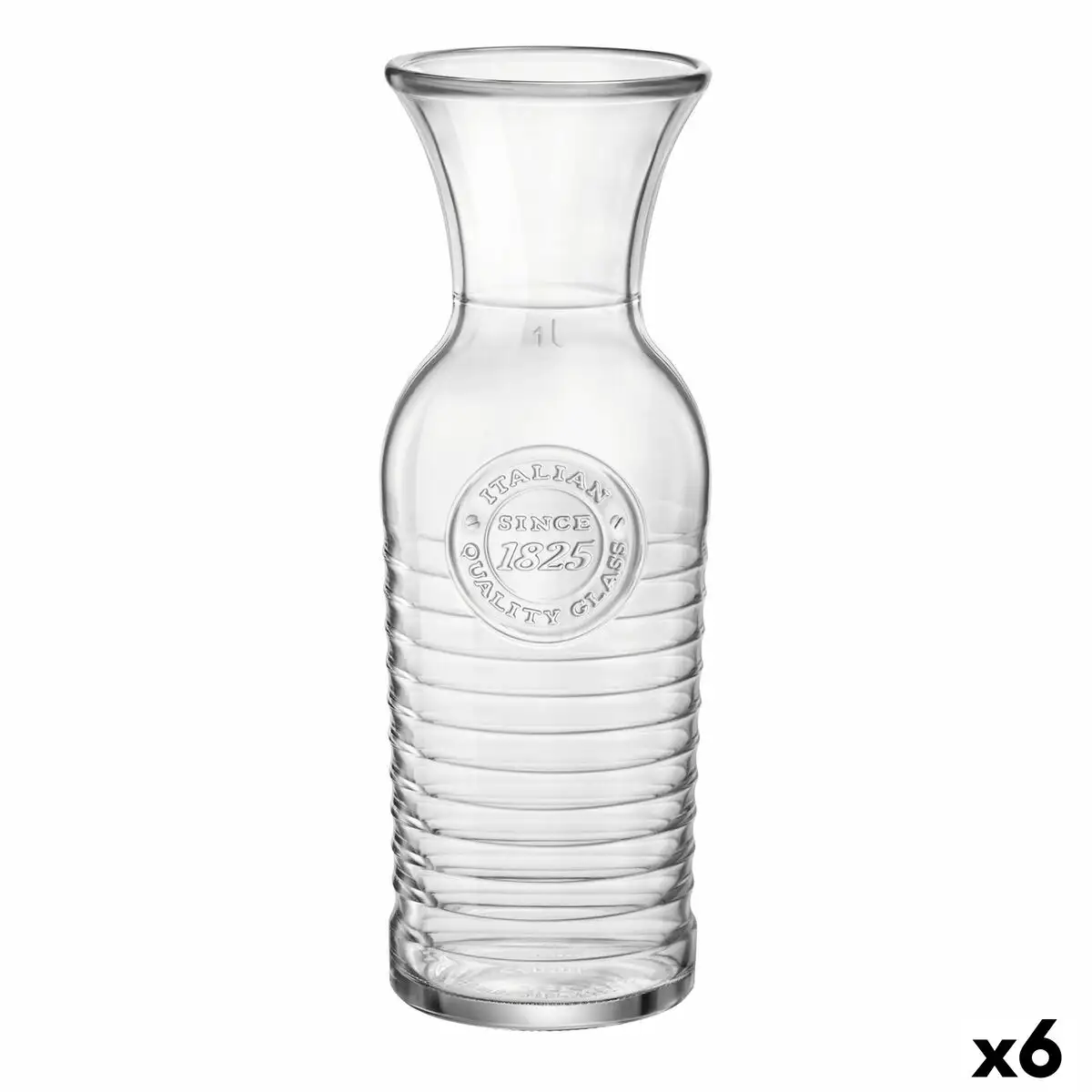 Bouteille bormioli rocco officina transparent verre 1 l 6 unites _1784. DIAYTAR SENEGAL - Là où Chaque Produit Est une Trouvaille. Explorez notre sélection minutieuse et découvrez des articles qui correspondent à votre style de vie et à vos aspirations.