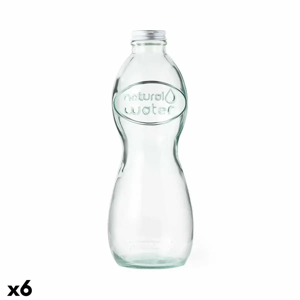 Bouteille d eau 142647 verre 1 l 6 unites _6312. Entrez dans l'Univers de DIAYTAR SENEGAL - Où Chaque Produit est une Découverte. Explorez notre gamme variée et trouvez des articles qui vous surprennent et vous inspirent.