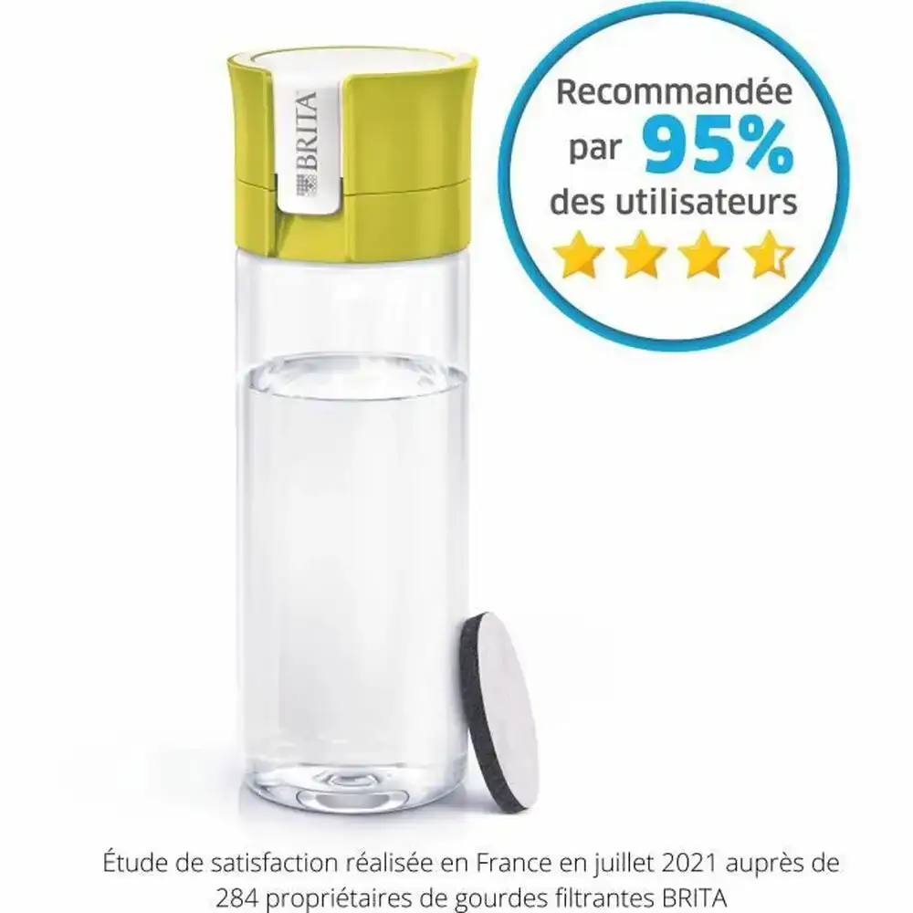 Bouteille d eau brita s1186 vert filtre 600 ml_3847. DIAYTAR SENEGAL - L'Art de Choisir, l'Art de S'émerveiller. Explorez notre gamme de produits et laissez-vous émerveiller par des créations authentiques et des designs modernes.