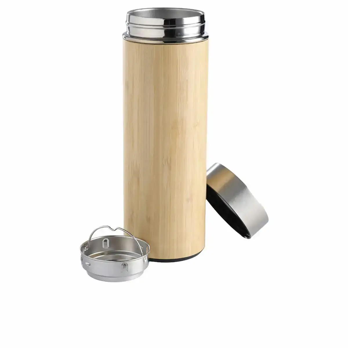 Bouteille pour infusions day useful everyday bambou 400 ml_1931. DIAYTAR SENEGAL - Là où la Beauté Rencontre la Fonctionnalité. Parcourez notre sélection pour trouver des produits qui allient esthétique et praticité, pour un quotidien sublimé.