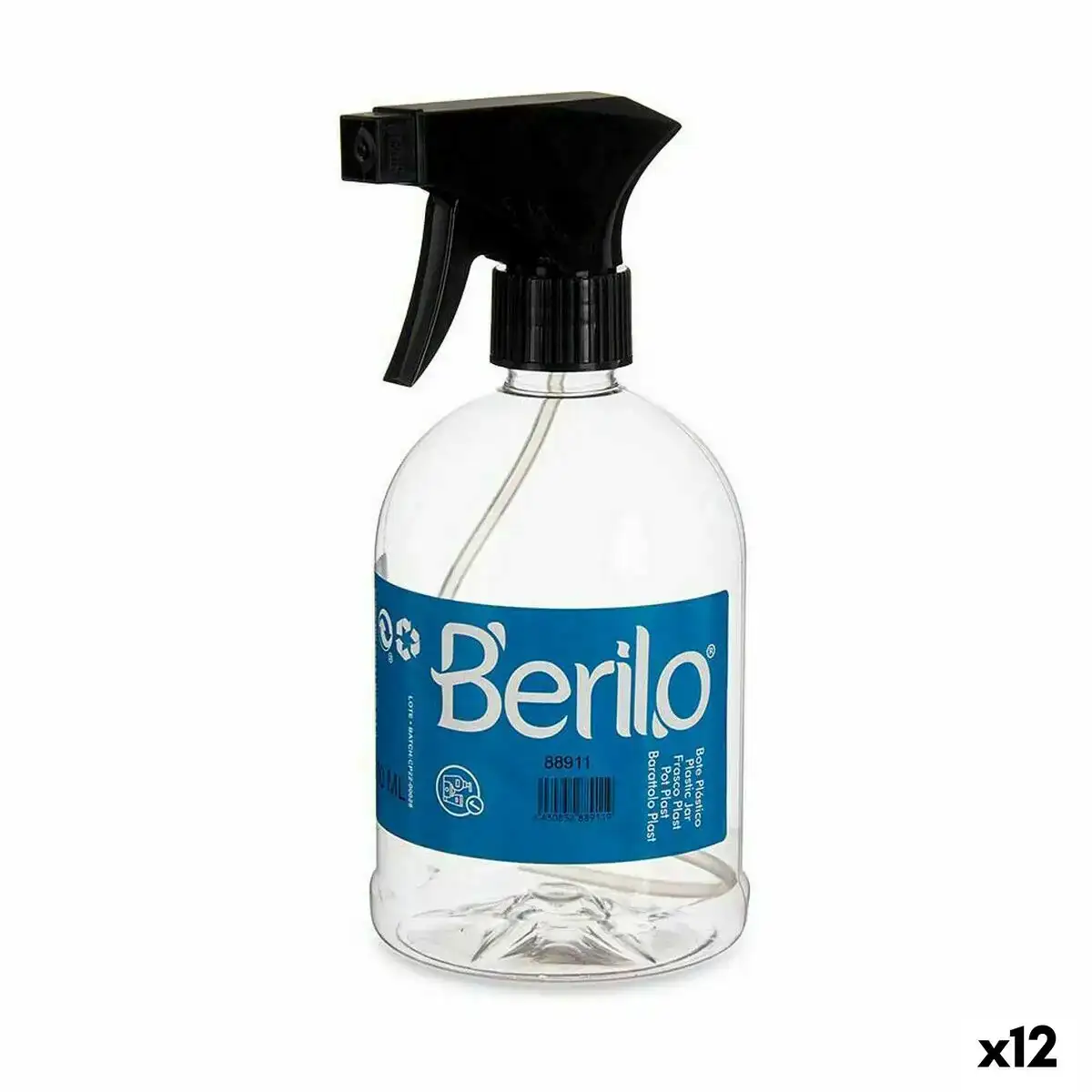Bouteille pulverisatrice noir transparent plastique 500 ml 12 unites _3723. Bienvenue chez DIAYTAR SENEGAL - Là où les Désirs Prendent Vie. Explorez notre boutique en ligne et laissez-vous séduire par des articles qui font écho à vos aspirations et à votre style unique.