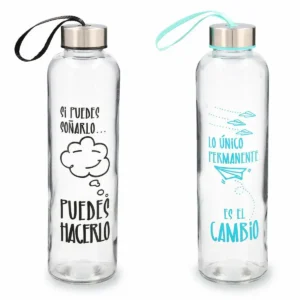 Bouteille quid quidate verre transparent 0 6 l _2096. DIAYTAR SENEGAL - Là où Chaque Achat Contribue à un Rêve. Naviguez à travers notre boutique en ligne et soutenez des artisans talentueux tout en acquérant des trésors.