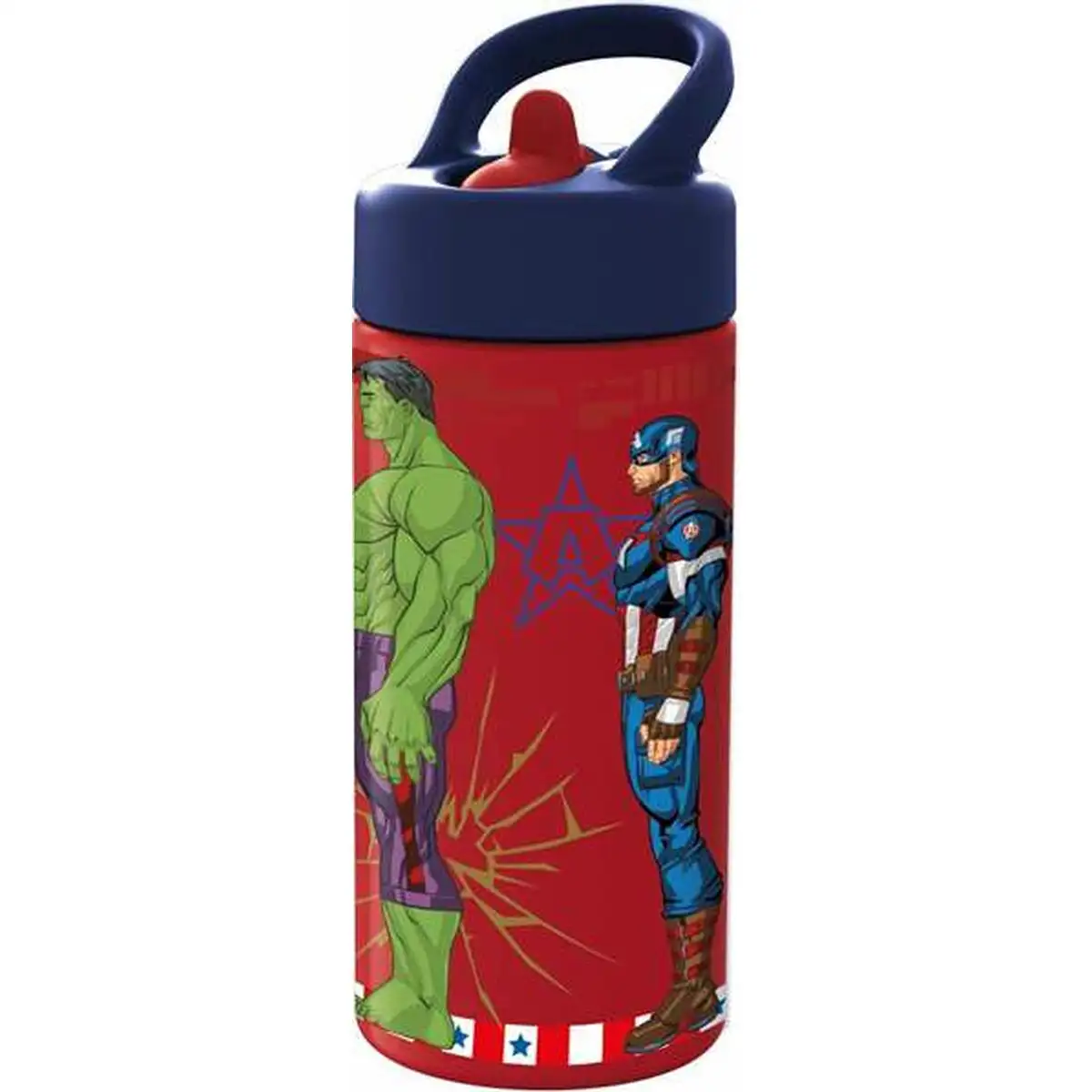 Bouteille the avengers invincible force 410 ml avec poignee_2390. DIAYTAR SENEGAL - Votre Destination Shopping Exquise. Explorez notre boutique en ligne et découvrez des trésors qui ajoutent une touche de sophistication à votre style et à votre espace.