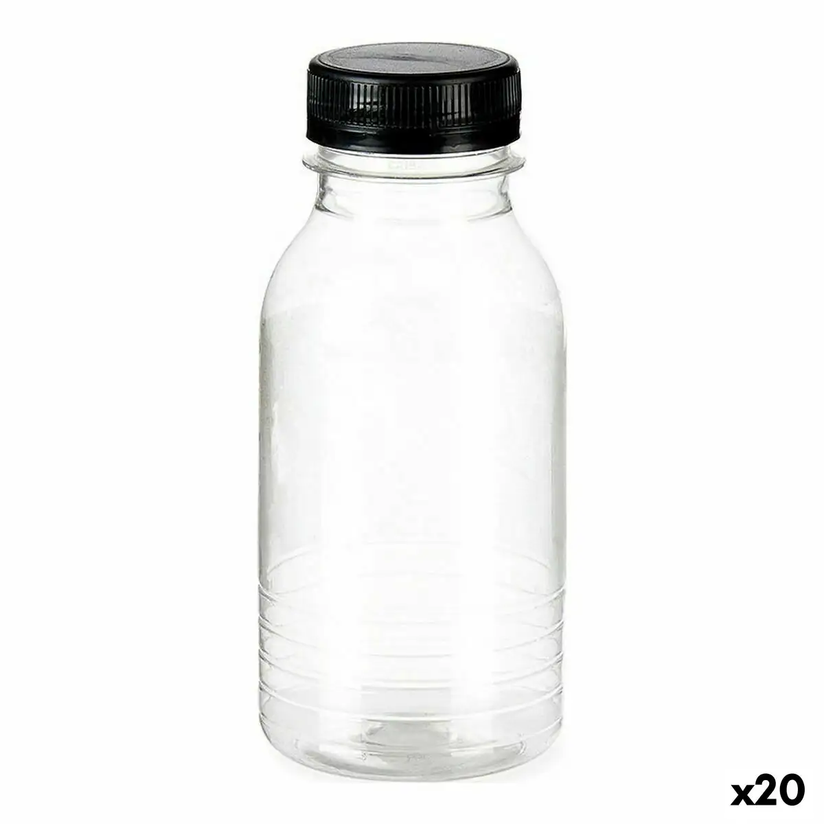 Bouteille transparent noir plastique 500 ml 6 5 x 19 x 6 5 cm 20 unites _2317. DIAYTAR SENEGAL - Votre Passage vers l'Élégance Accessible. Parcourez notre boutique en ligne pour trouver des produits qui vous permettent d'allier style et économies.