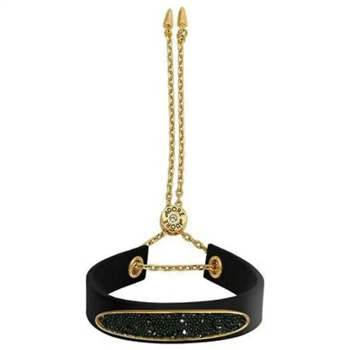 Bracelet femme adore 5375466 noir cuir_7949. DIAYTAR SENEGAL - Votre Destination pour un Shopping Inoubliable. Naviguez à travers notre catalogue et choisissez des produits qui vous marquent par leur originalité.
