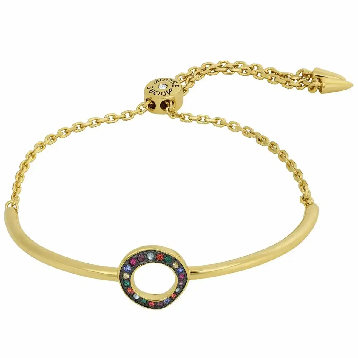 Bracelet femme adore 5448650 dore_4348. DIAYTAR SENEGAL - Là où la Qualité est Non Négociable. Parcourez notre boutique en ligne pour découvrir des produits qui incarnent le raffinement et l'excellence du Sénégal.