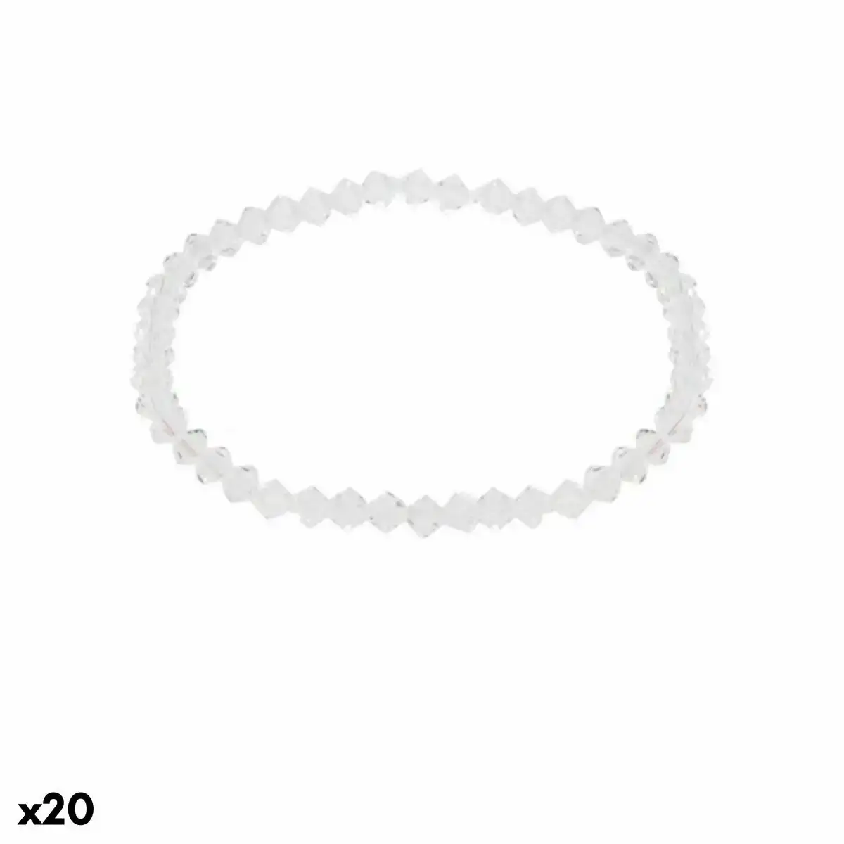 Bracelet femme avec cristaux 147199 20 unites _7013. Bienvenue sur DIAYTAR SENEGAL - Où Chaque Produit a son Charme. Explorez notre sélection minutieuse et trouvez des articles qui vous séduisent et vous inspirent.