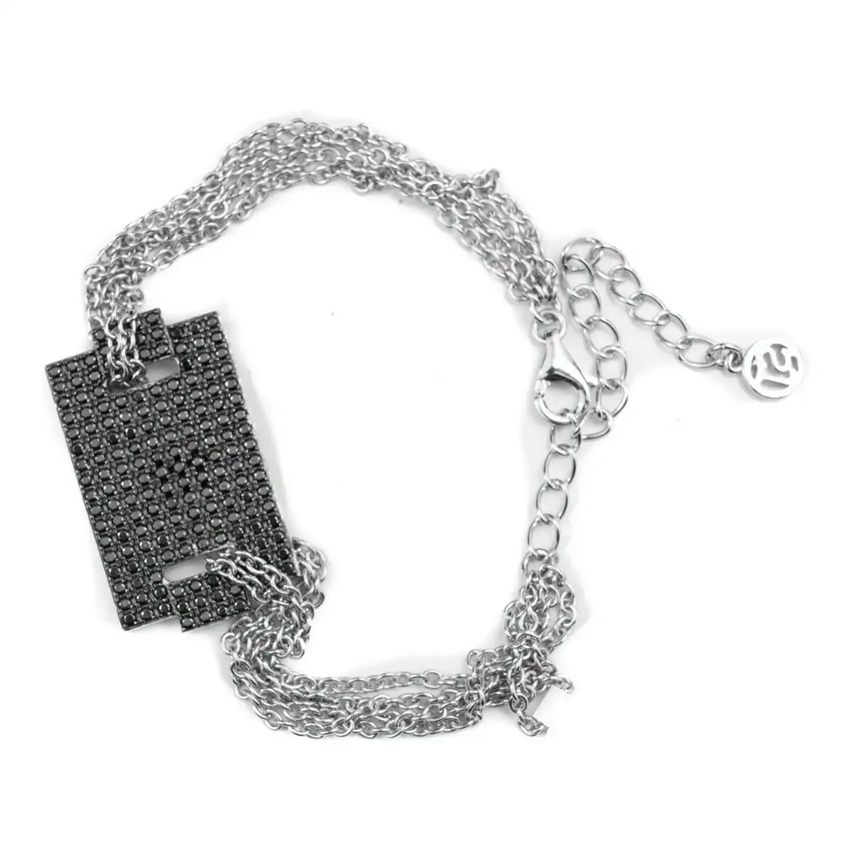 Bracelet femme sif jakobs b0099 bk noir argent 925 15 cm _1791. DIAYTAR SENEGAL - Où la Qualité est Notre Engagement. Explorez notre boutique en ligne pour découvrir des produits conçus pour vous apporter satisfaction et plaisir.