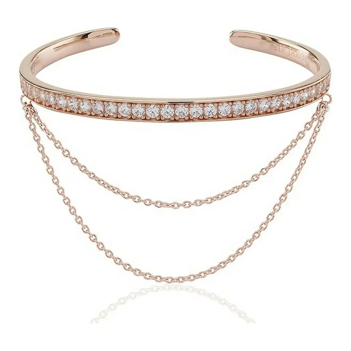 Bracelet femme sif jakobs bg006 cz rg rose argent 925 16 cm _9456. DIAYTAR SENEGAL - Là où Chaque Produit a son Propre Éclat. Explorez notre boutique en ligne et trouvez des articles qui ajoutent de la brillance à votre quotidien.