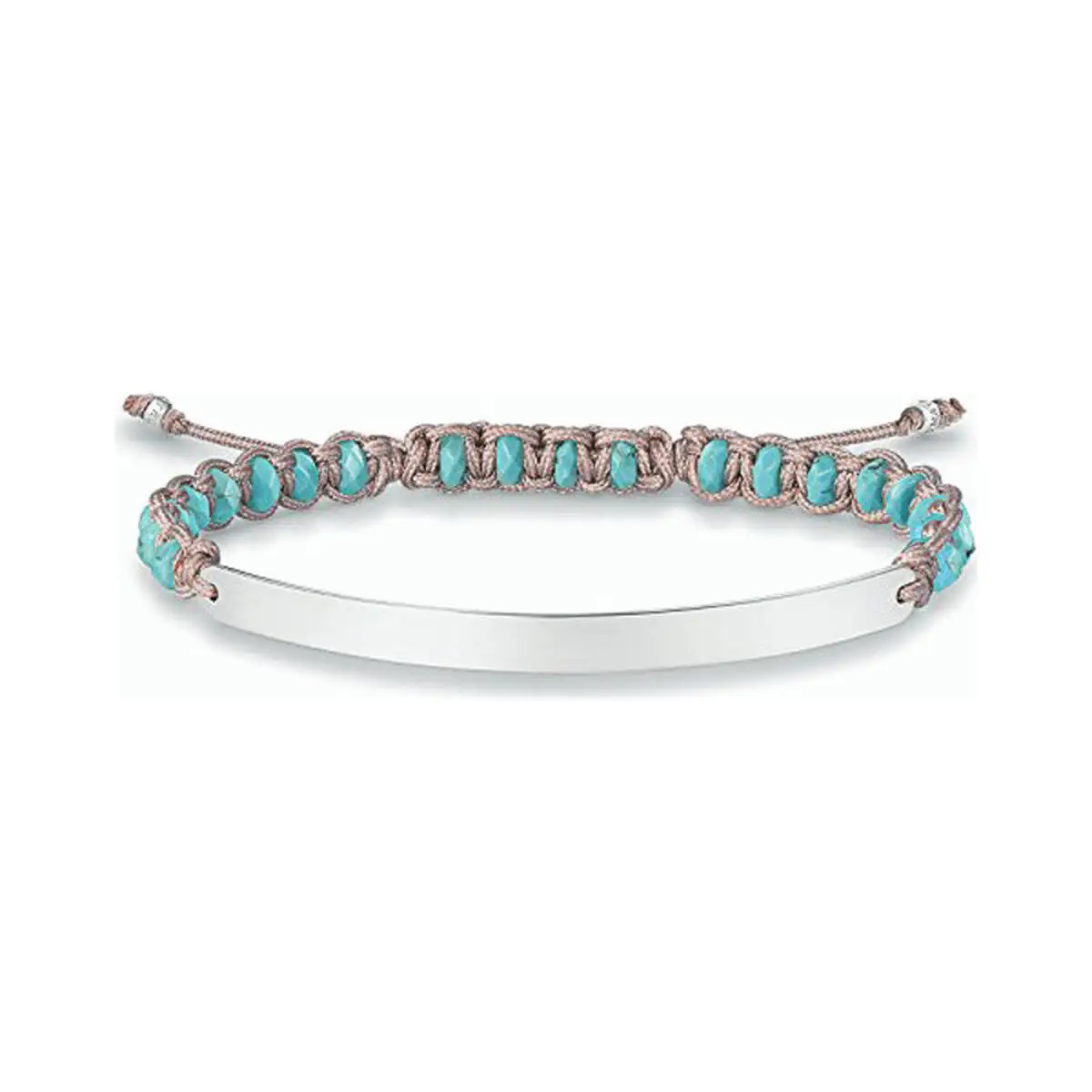 Bracelet femme thomas sabo lba0052 905 17 l21v argent bleu argente argent 925_5955. DIAYTAR SENEGAL - Où Choisir est un Voyage Cultuel. Explorez notre boutique en ligne et découvrez des produits qui célèbrent la richesse et la diversité culturelle du Sénégal.