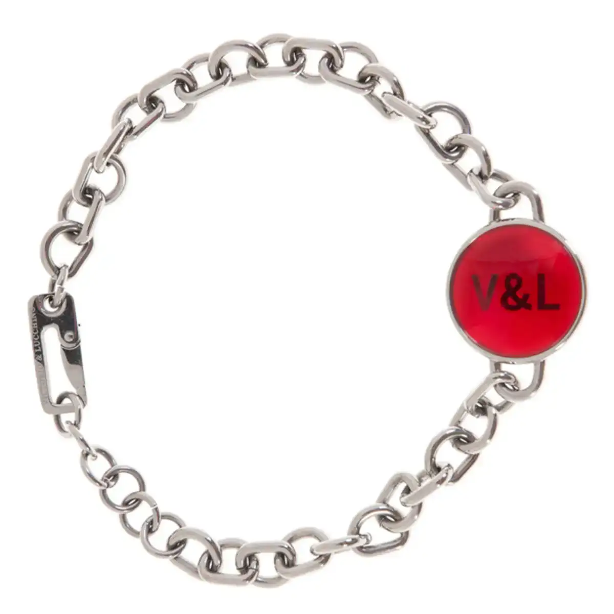 Bracelet femme victorio lucchino vj0074br rouge acier argente_2647. DIAYTAR SENEGAL - Là où le Shopping Devient une Expérience. Naviguez à travers notre catalogue diversifié et découvrez des produits qui ajoutent de la couleur et de la passion à votre vie.