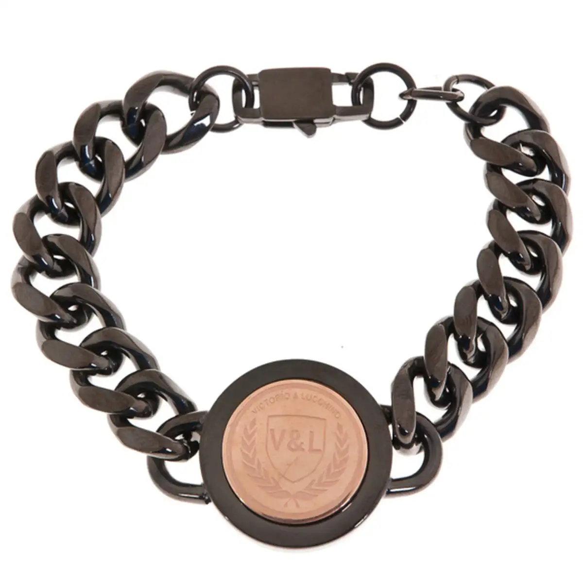 Bracelet femme victorio lucchino vj0189br noir acier_9283. DIAYTAR SENEGAL - Votre Destination Shopping Exquise. Explorez notre boutique en ligne et découvrez des trésors qui ajoutent une touche de sophistication à votre style et à votre espace.