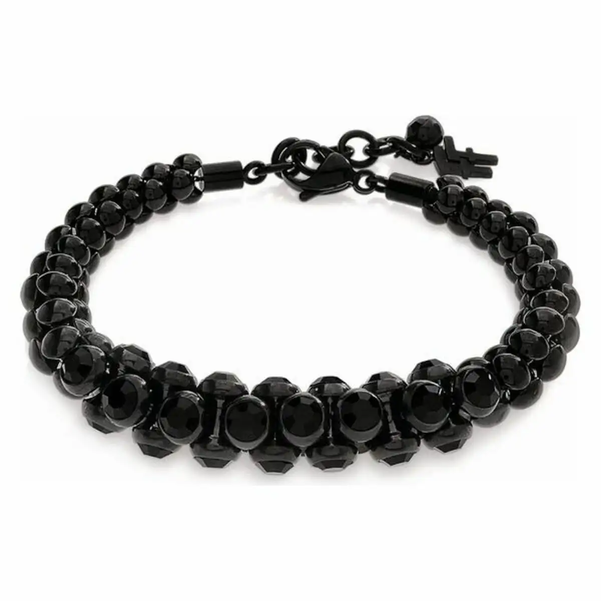 Bracelet folli follie 3b1t021kk noir acier 17 cm _8441. DIAYTAR SENEGAL - Votre Plateforme Shopping Engagée. Explorez notre catalogue et choisissez des produits qui reflètent notre dévouement envers la qualité et la satisfaction du client.