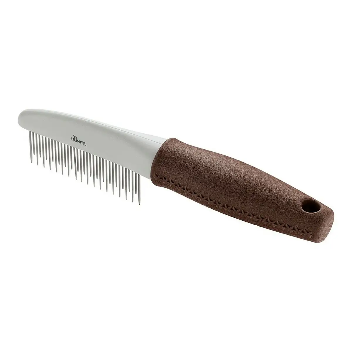 Brosse a cheveux hunter rateau acier inoxydable_4807. DIAYTAR SENEGAL - Votre Passage vers l'Éclat et la Beauté. Explorez notre boutique en ligne et trouvez des produits qui subliment votre apparence et votre espace.