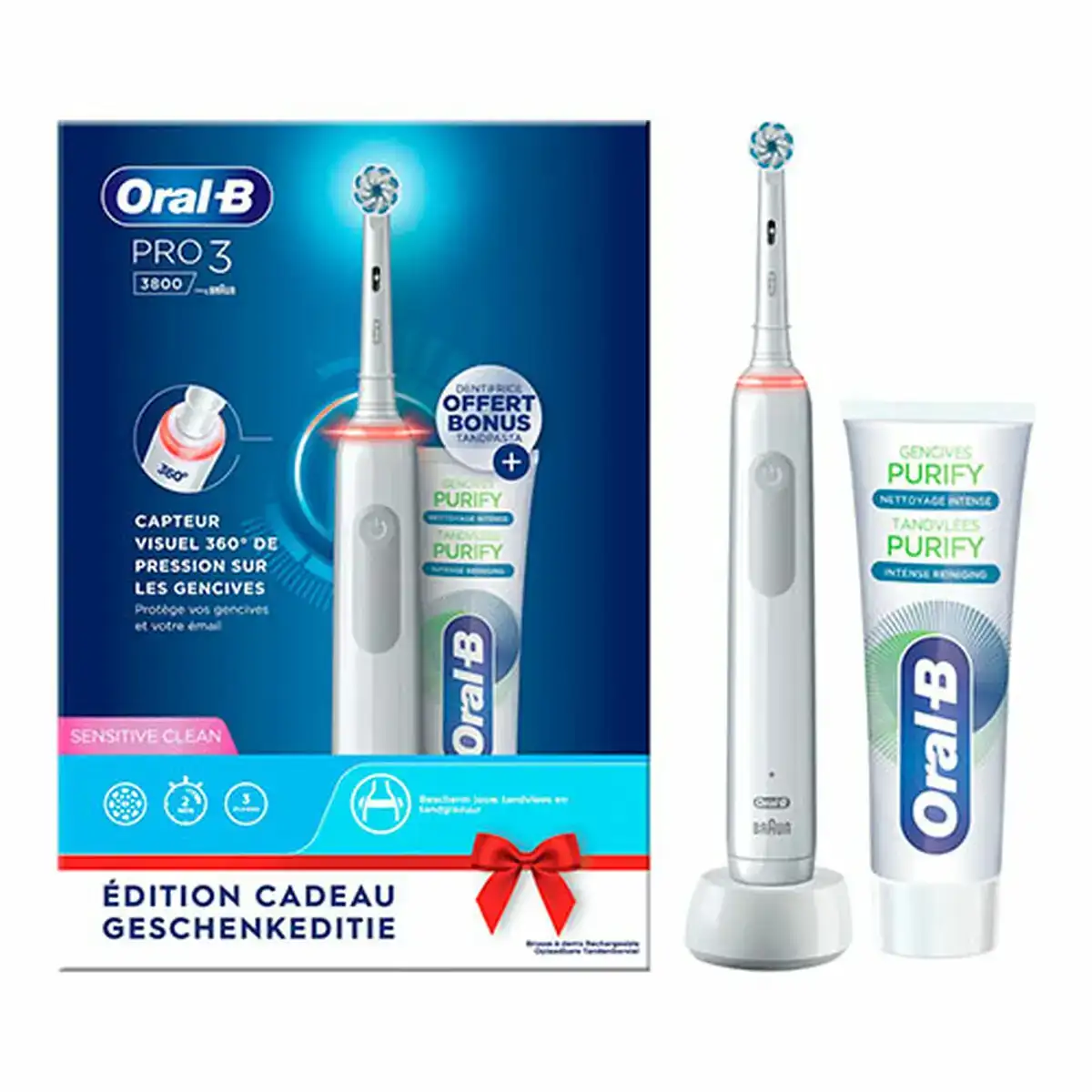 Brosse a dents electrique oral b pro 3_3845. DIAYTAR SENEGAL - Où Choisir est un Acte de Création. Naviguez à travers notre plateforme et choisissez des produits qui complètent votre histoire personnelle.