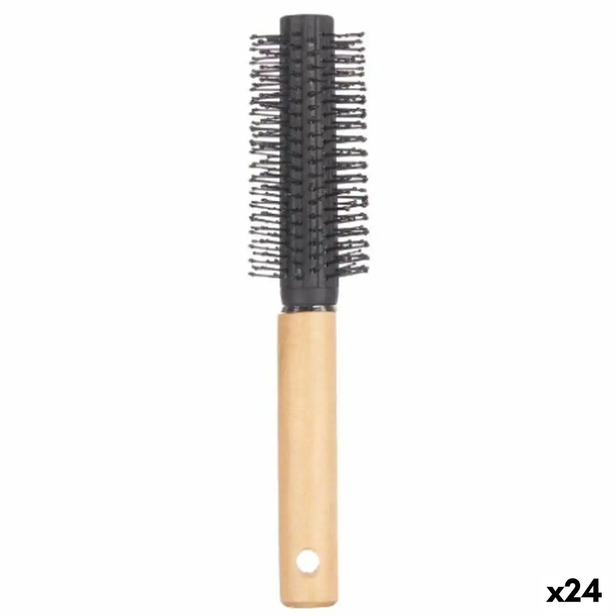 Brosse cheveux boucles marron noir bois silicone plastique 24 unites _3654. DIAYTAR SENEGAL - L'Art de Vivre le Shopping Inspiré. Parcourez notre catalogue et choisissez des produits qui reflètent votre passion pour la beauté et l'authenticité.