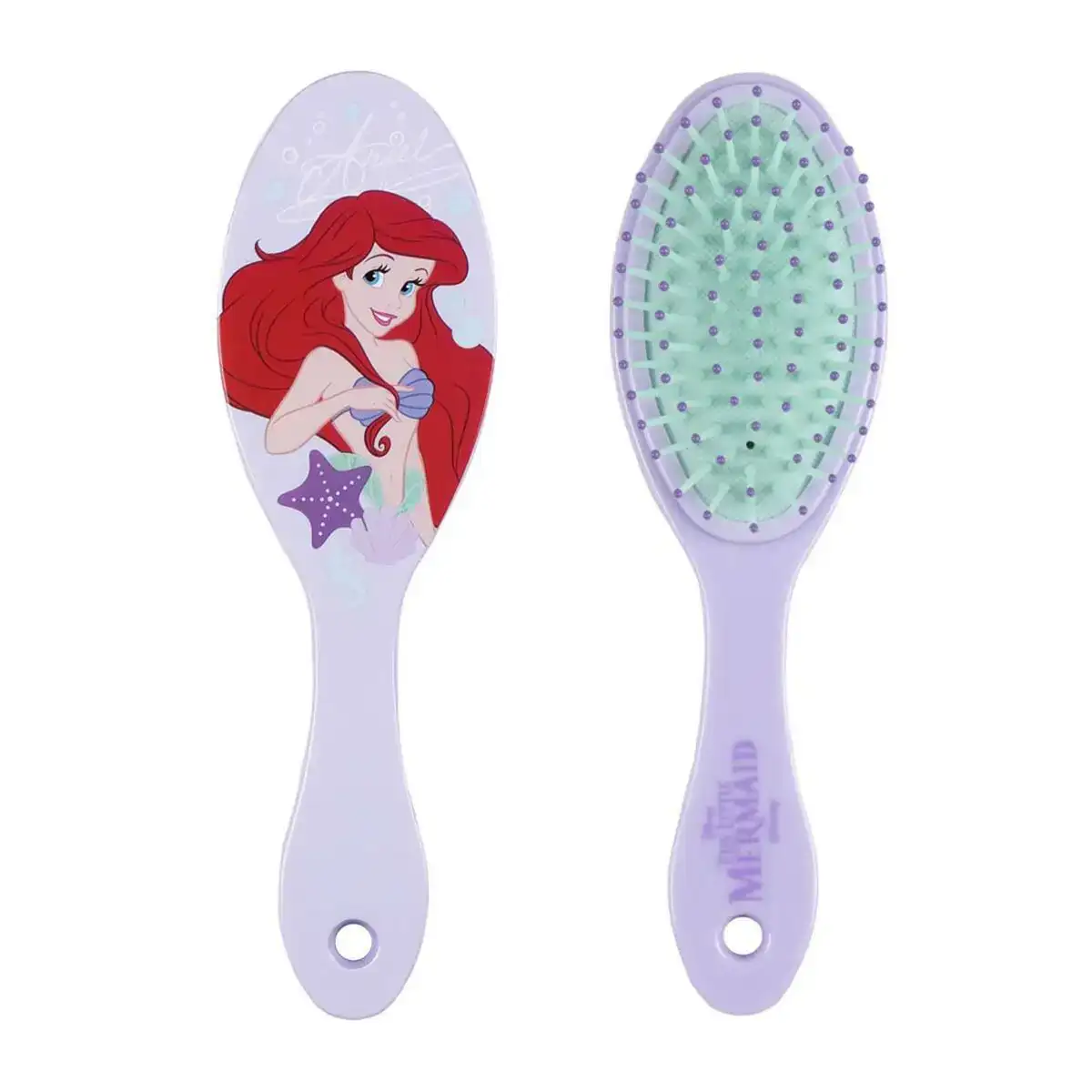 Brosse demelante princesses disney violet turquoise_4584. Bienvenue chez DIAYTAR SENEGAL - Où Chaque Produit a son Histoire. Plongez dans notre sélection diversifiée et découvrez des articles qui racontent le riche patrimoine sénégalais.