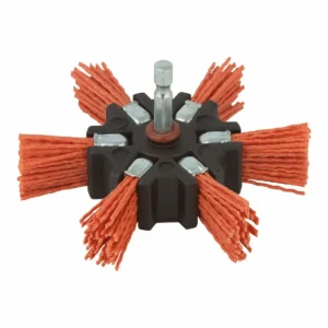 Brosse rotative wolfcraft 1512000 100 x 20 mm nylon_6364. DIAYTAR SENEGAL - Là où Chaque Produit a son Histoire. Découvrez notre gamme de produits, chacun portant en lui le récit de l'artisanat et de la passion, pour vous offrir une expérience de shopping authentique.