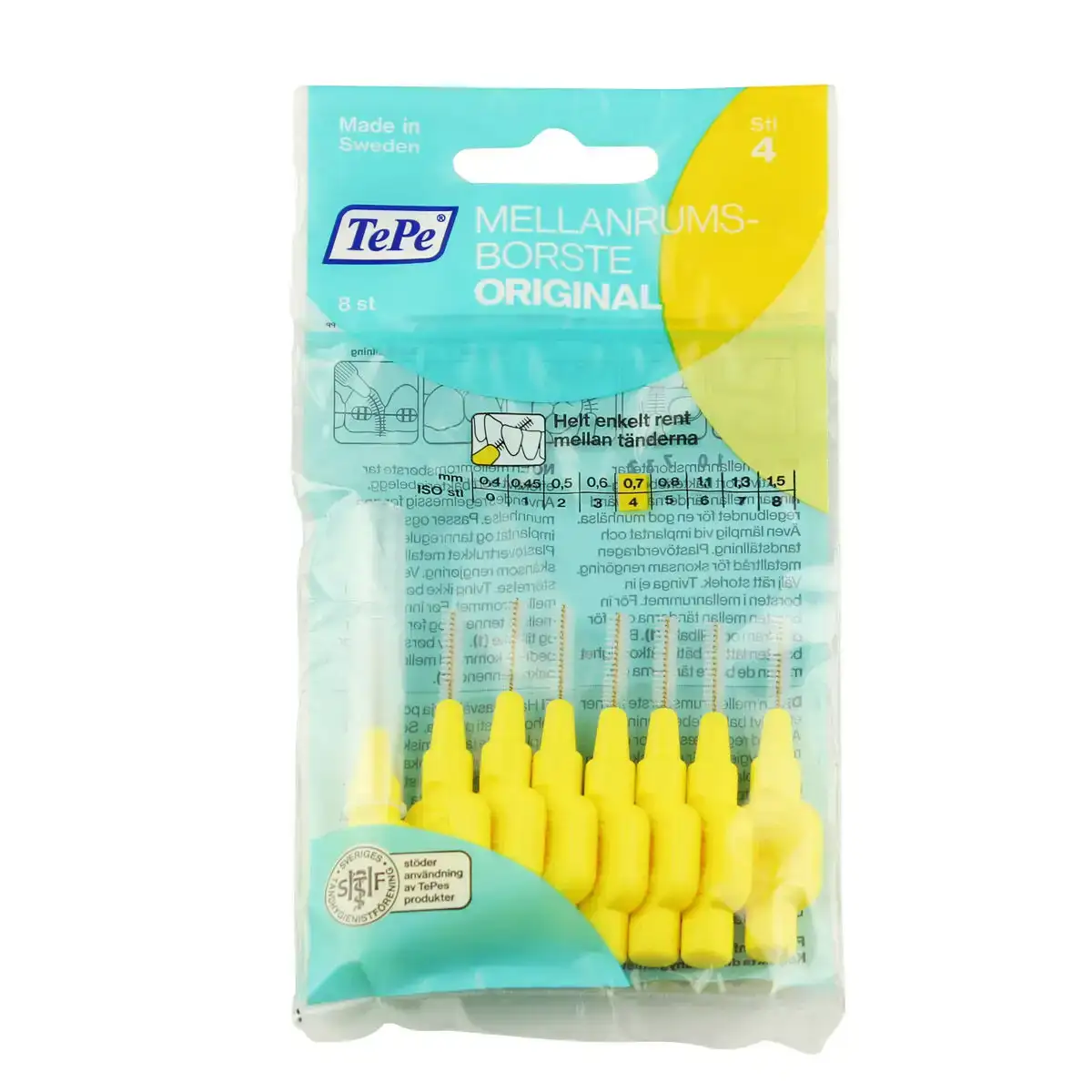 Brosses interdentaires tepe jaune 8 pieces _8179. DIAYTAR SENEGAL - L'Art de Vivre l'Élégance Accessible. Parcourez notre gamme variée et choisissez des produits qui ajoutent une touche de sophistication à votre style.
