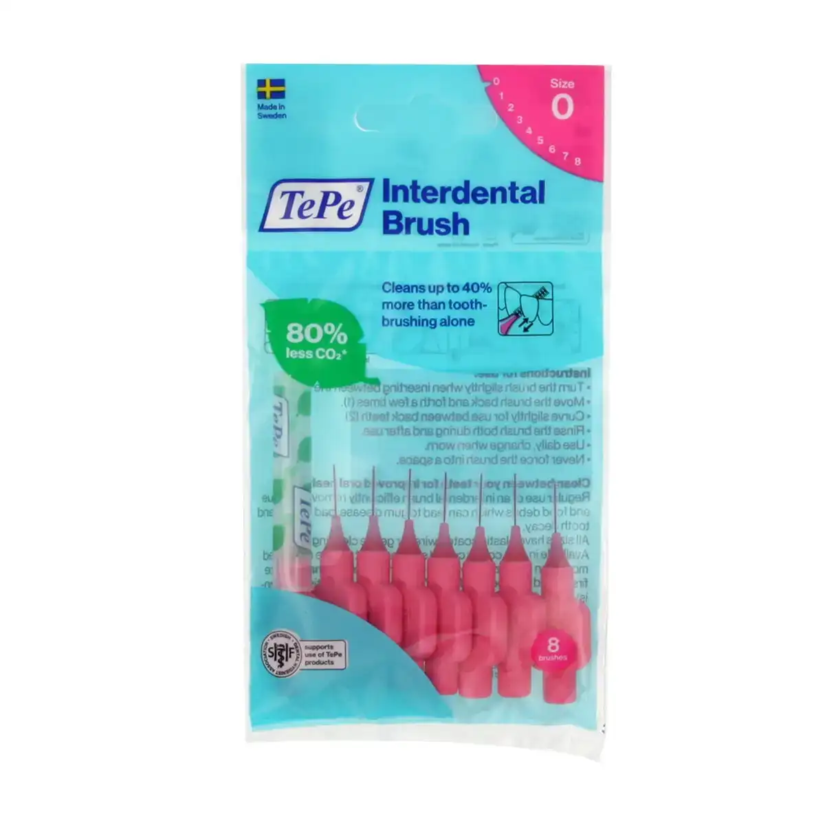 Brosses interdentaires tepe rose 8 pieces _6991. DIAYTAR SENEGAL - Où Choisir est une Célébration de l'Artisanat Local. Découvrez notre boutique en ligne et choisissez des produits qui incarnent la passion des artisans sénégalais.
