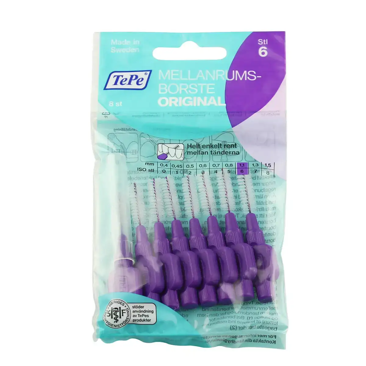 Brosses interdentaires tepe violet 8 unites _4920. DIAYTAR SENEGAL - L'Art de Vivre le Shopping Inspiré. Parcourez notre catalogue et choisissez des produits qui reflètent votre passion pour la beauté et l'authenticité.