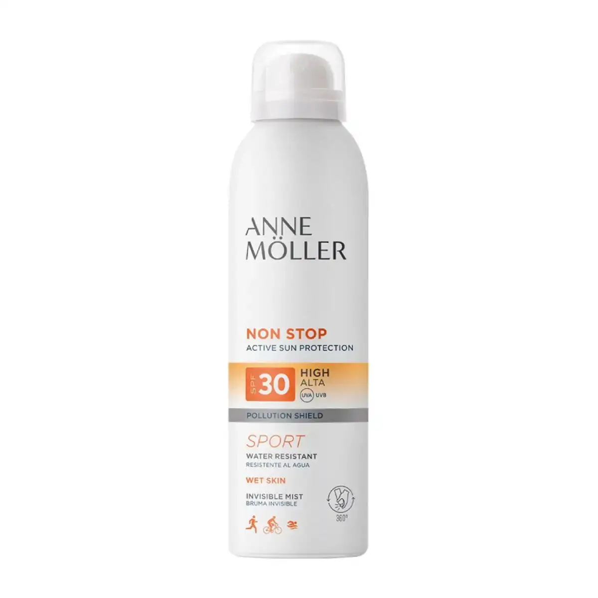 Brume solaire protectrice anne moller non stop spf 30 200 ml_1405. DIAYTAR SENEGAL - Votre Destination pour un Shopping Inoubliable. Naviguez à travers notre catalogue et choisissez des produits qui vous marquent par leur originalité.