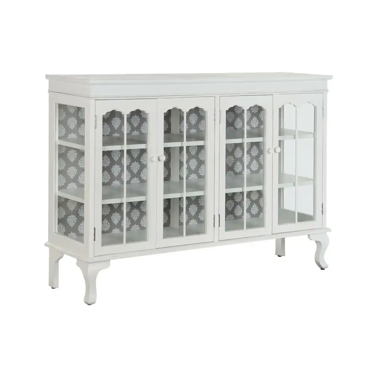 Buffet dkd home decor 142 5 x 40 5 x 101 5 cm sapin verre blanc_9251. Bienvenue sur DIAYTAR SENEGAL - Où Choisir est un Voyage Passionnant. Plongez dans notre catalogue et trouvez des produits qui révèlent la diversité et la beauté du Sénégal.