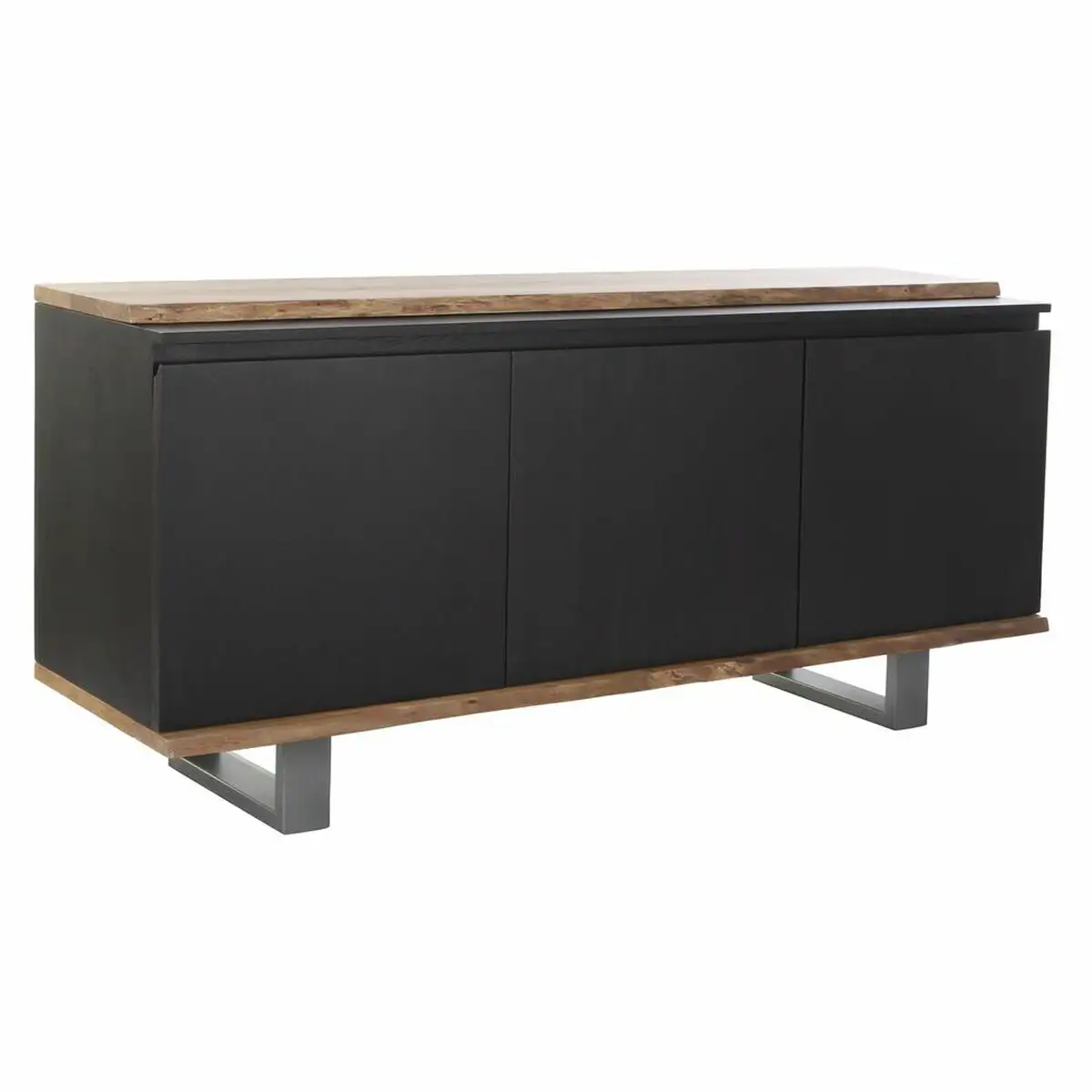 Buffet dkd home decor noir marron bois de manguier 160 x 42 x 72 cm_1658. DIAYTAR SENEGAL - Votre Boutique en Ligne, Votre Identité. Naviguez à travers notre plateforme et choisissez des articles qui expriment qui vous êtes et ce que vous chérissez.