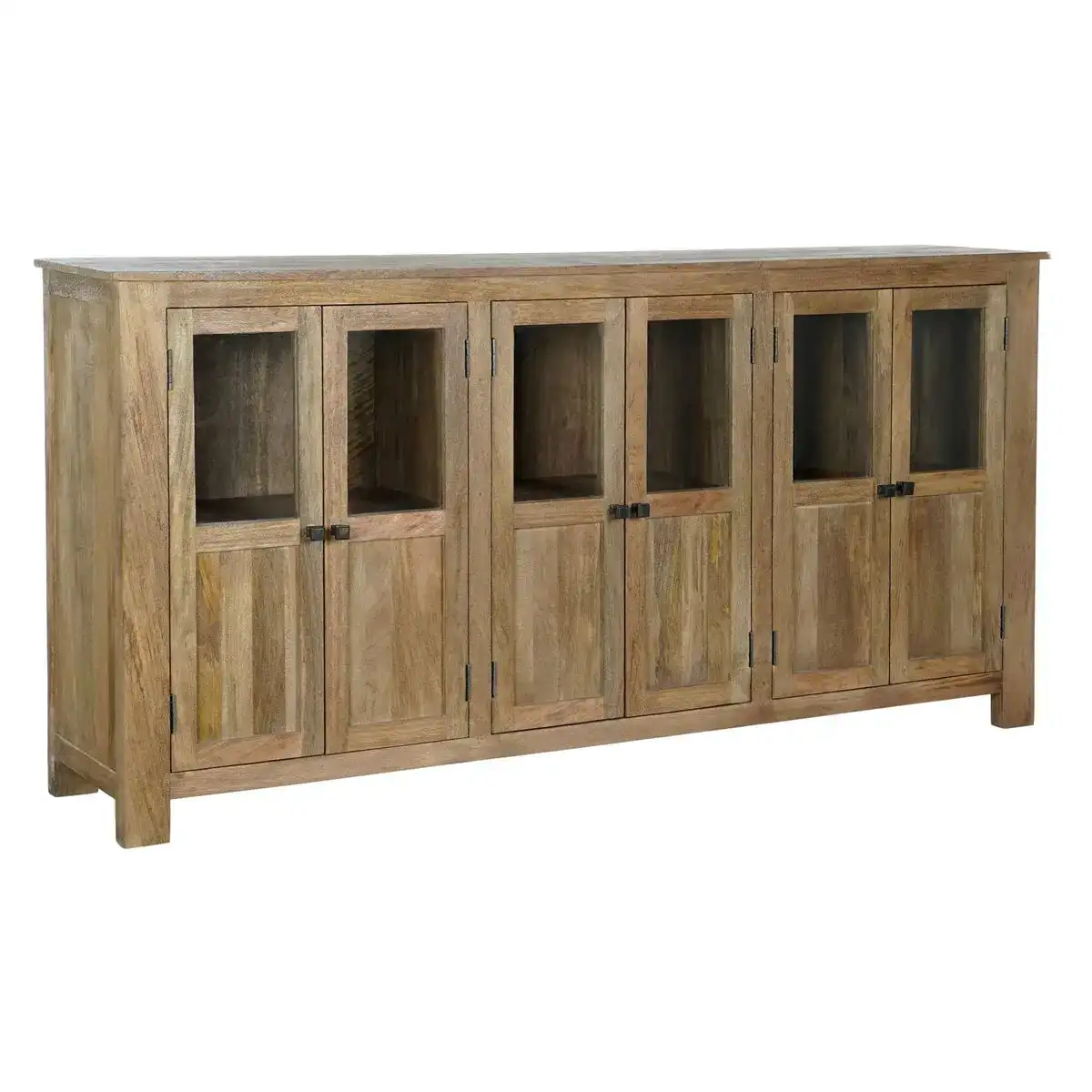 Buffet dkd home decor verre bois de manguier bois mdf 193 x 40 6 x 80 cm_3972. DIAYTAR SENEGAL - Là où la Qualité se Marque d'une Touche Sénégalaise. Naviguez à travers notre boutique en ligne et choisissez des produits qui allient excellence et tradition.