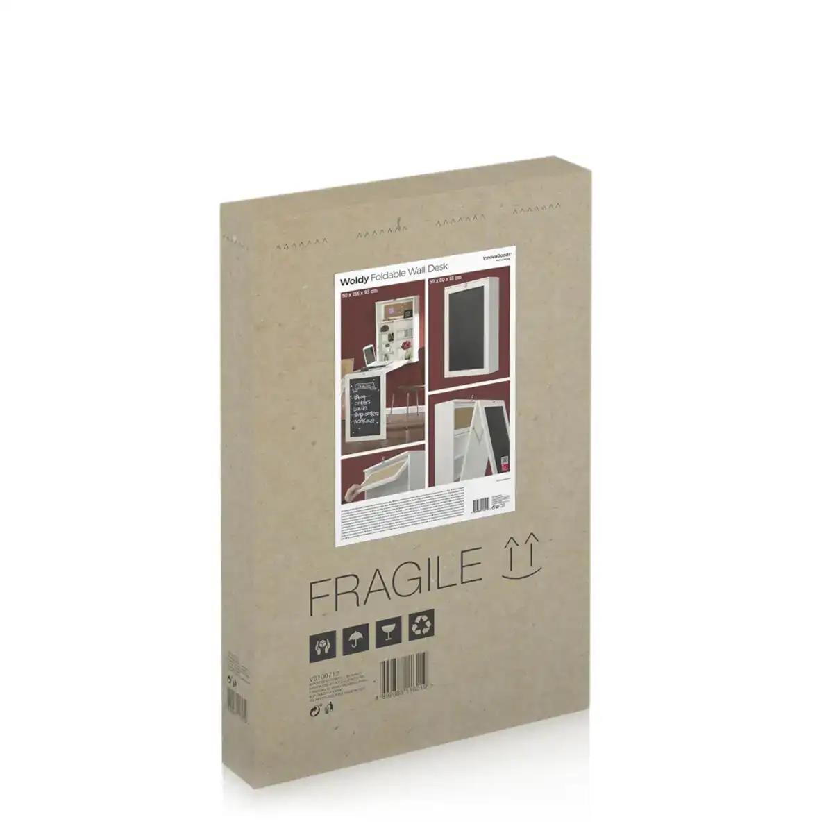 Bureau mural rabattable woldy innovagoods_6867. DIAYTAR SENEGAL - Votre Pass vers la Découverte. Explorez notre boutique en ligne et plongez dans un voyage à travers des produits authentiques et contemporains, tous réunis sous un même toit.