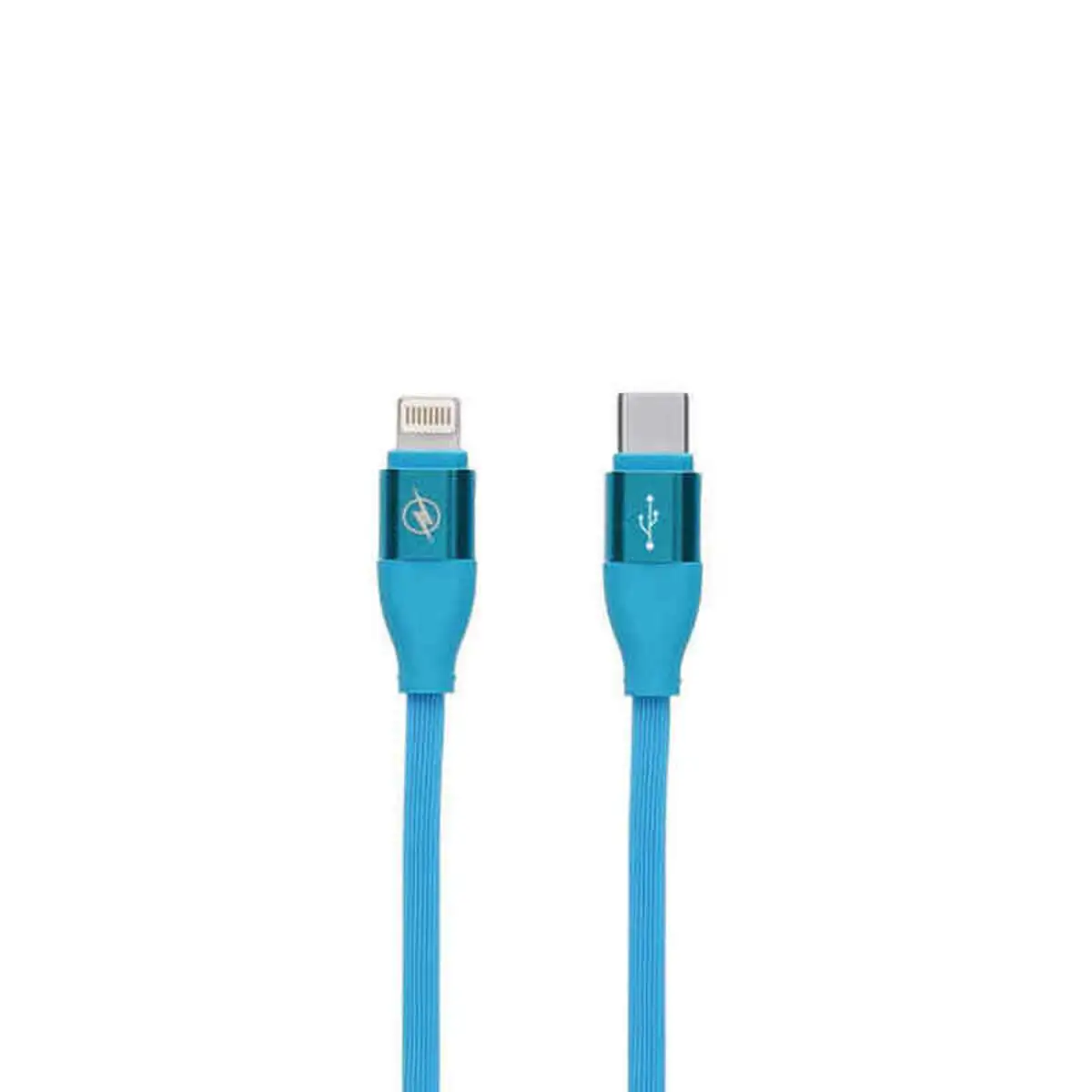 Cable de donnees recharge avec usb contact lighting type c bleu 1 5 m _8784. DIAYTAR SENEGAL - Là où le Shopping Devient une Expérience. Naviguez à travers notre catalogue diversifié et découvrez des produits qui ajoutent de la couleur et de la passion à votre vie.