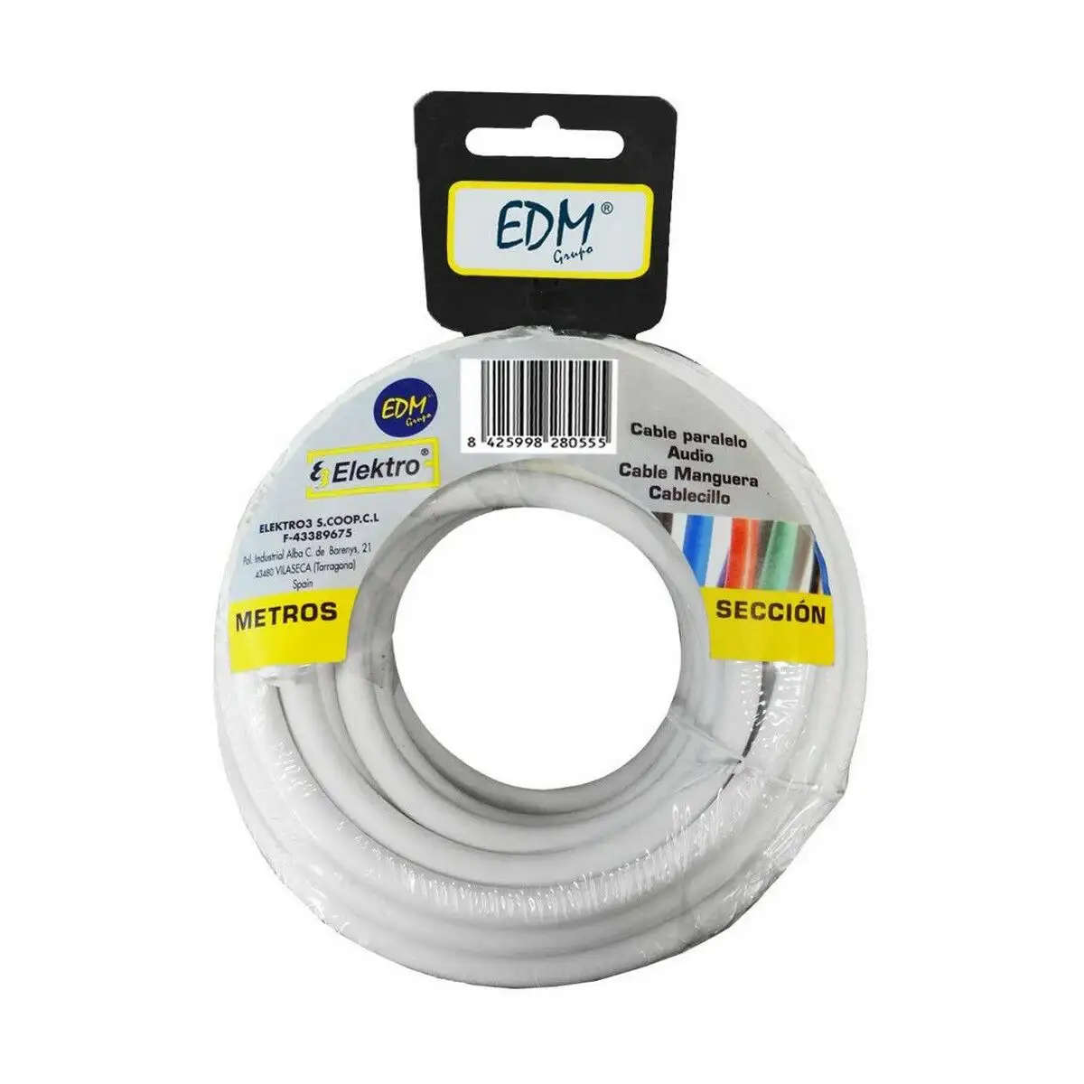 Cable edm 2 x 1 5 mm blanc 20 m_1696. Bienvenue chez DIAYTAR SENEGAL - Où Chaque Achat est un Geste d'Amour. Découvrez notre sélection minutieuse et choisissez des articles qui témoignent de votre passion.