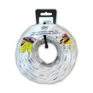 Cable edm 2 x 2 5 mm blanc 5 m_8792. DIAYTAR SENEGAL - L'Art de Vivre le Shopping en Ligne. Découvrez notre plateforme intuitive et trouvez des produits qui vous inspirent et vous enchantent, à chaque clic.