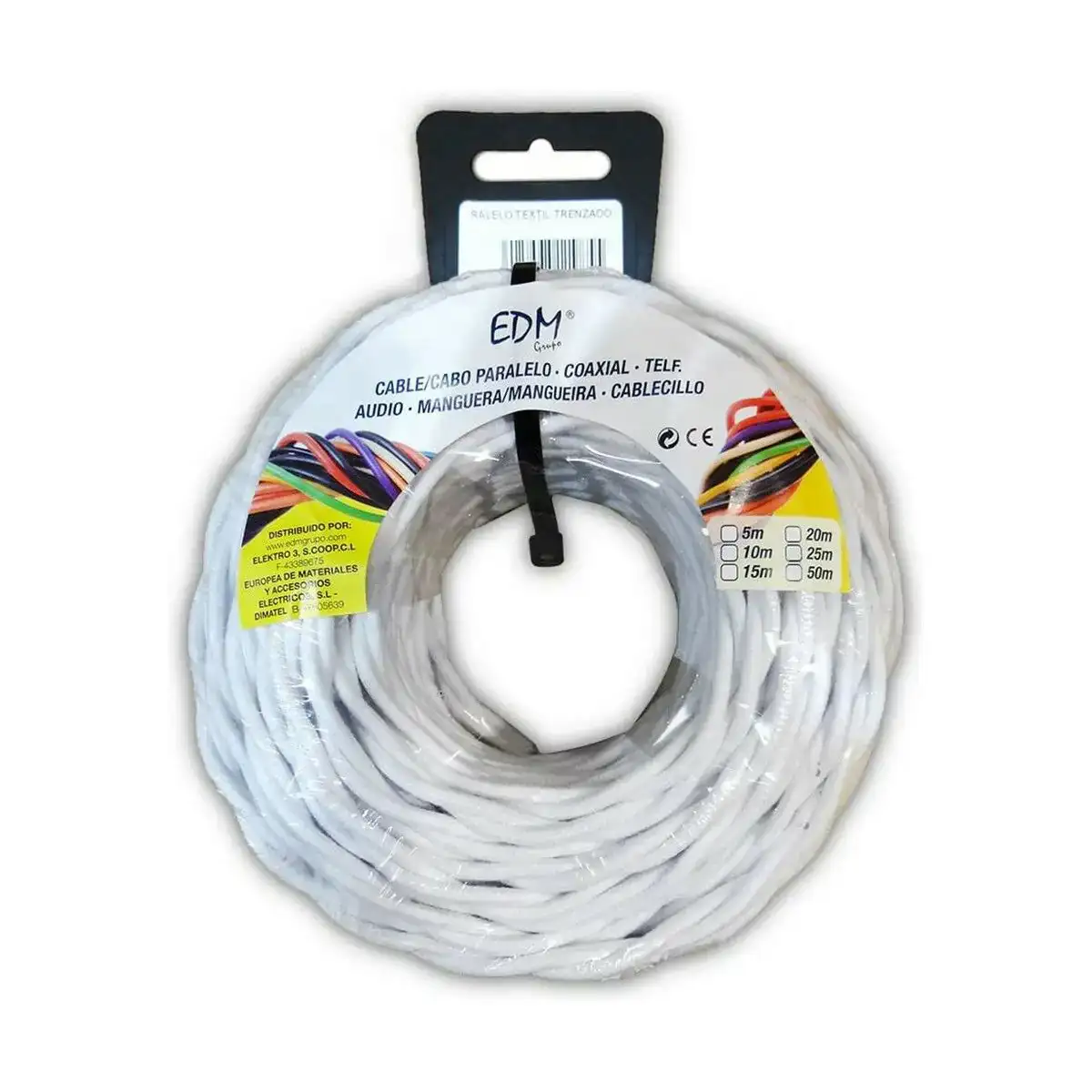 Cable edm 3 x 1 5 mm blanc 5 m_6220. Plongez dans l'Expérience DIAYTAR SENEGAL - Où Chaque Produit a une Histoire. Explorez notre boutique en ligne pour trouver des articles qui incarnent la passion et la créativité du Sénégal.