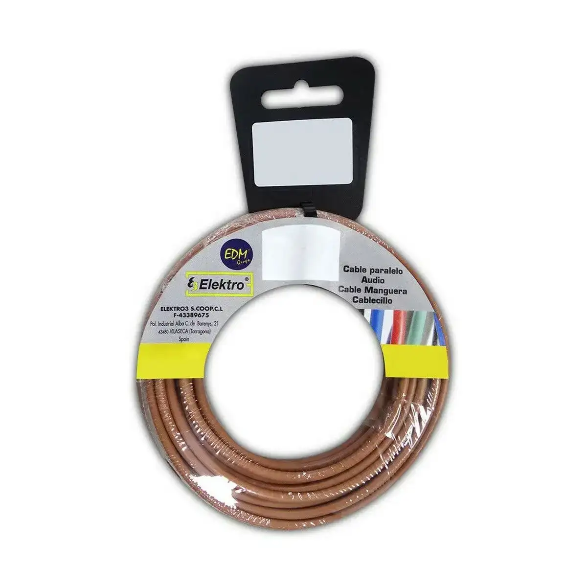 Cable edm marron 5 m_8147. Bienvenue chez DIAYTAR SENEGAL - Où Votre Shopping Prend Vie. Découvrez notre univers et dénichez des trésors qui ajoutent de la couleur à votre quotidien.
