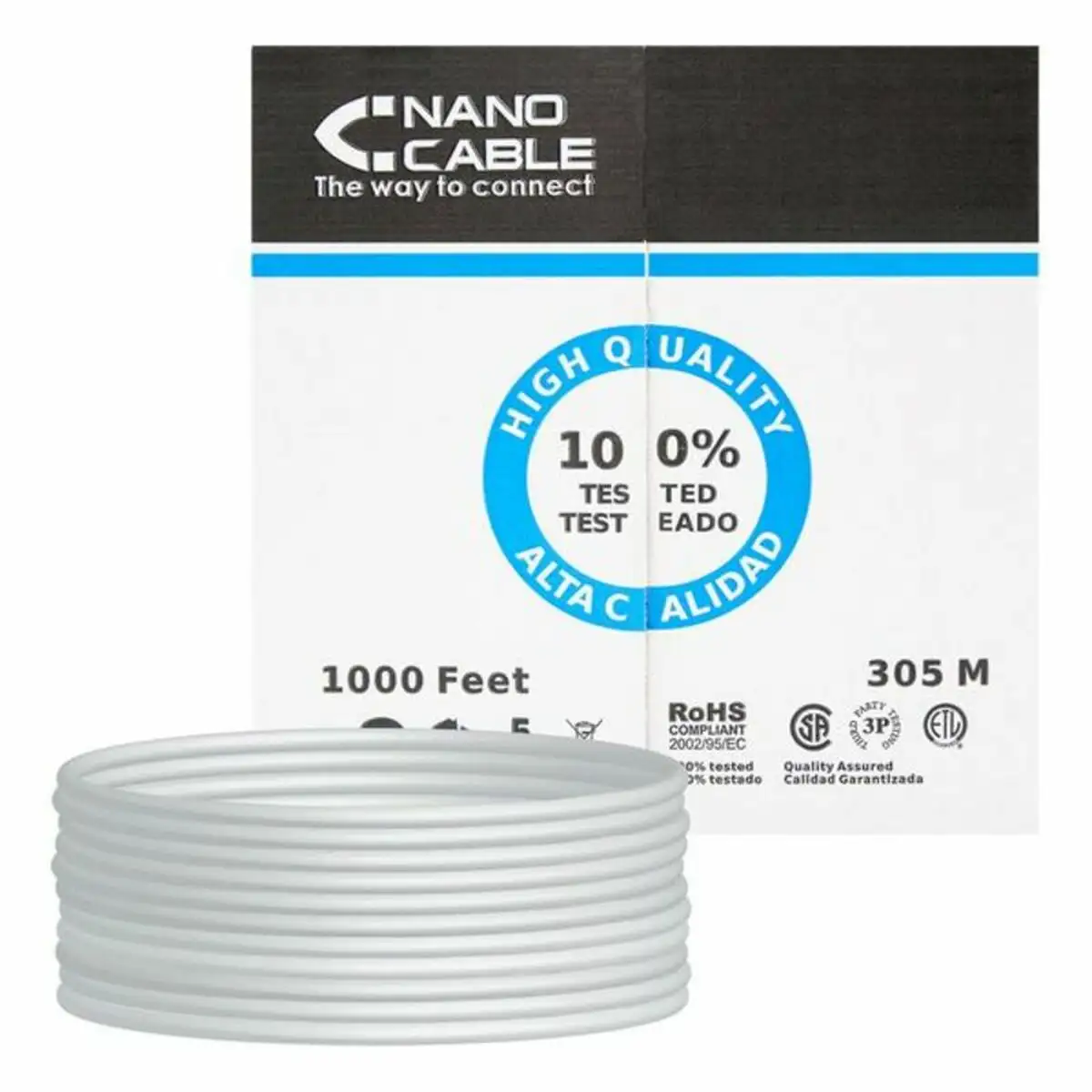 Cable ethernet lan nanocable 10 20 0304 flex_1121. DIAYTAR SENEGAL - Votre Passage vers l'Exceptionnel. Naviguez à travers notre sélection minutieuse et découvrez des articles qui apportent une touche spéciale à chaque instant de votre vie.